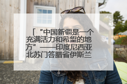 “中国新疆是一个充满活力和希望的地方”——印度尼西亚北苏门答腊省伊斯兰教代表团参访新疆