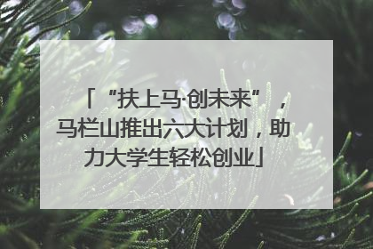 “扶上马·创未来”，马栏山推出六大计划，助力大学生轻松创业