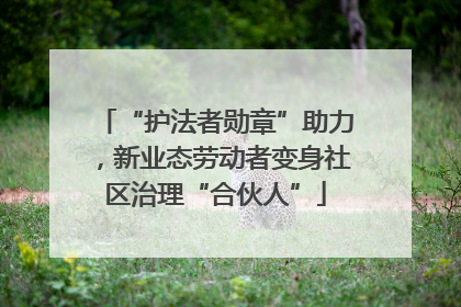 “护法者勋章”助力，新业态劳动者变身社区治理“合伙人”