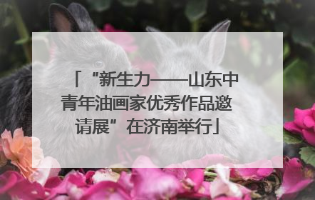 “新生力——山东中青年油画家优秀作品邀请展”在济南举行