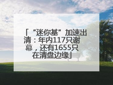 “迷你基”加速出清：年内117只谢幕，还有1655只在清盘边缘