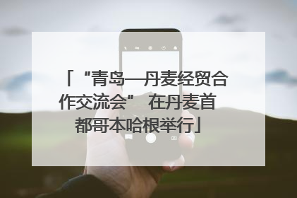 “青岛—丹麦经贸合作交流会” 在丹麦首都哥本哈根举行