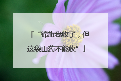 “锦旗我收了，但这袋山药不能收”
