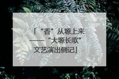 “香”从塬上来——“大塬长歌”文艺演出侧记