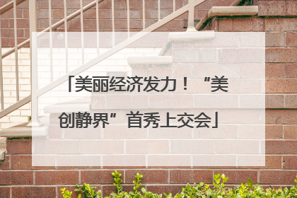 美丽经济发力！“美创静界”首秀上交会