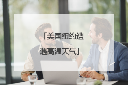 美国纽约遭遇高温天气