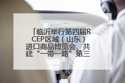 临沂举行第四届RCEP区域（山东）进口商品博览会、共建“一带一路”第三届临沂商城国际采购商大会新闻发布会