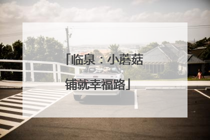 临泉：小蘑菇铺就幸福路