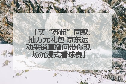 买“苏超”同款、抽万元礼包 京东运动采销直播间带你现场沉浸式看球赛