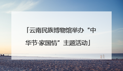 云南民族博物馆举办“中华节·家国情”主题活动
