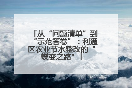 从“问题清单”到“示范答卷”：利通区农业节水整改的“蝶变之路”