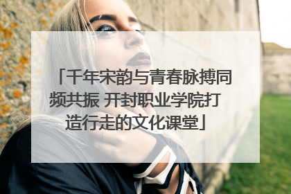 千年宋韵与青春脉搏同频共振 开封职业学院打造行走的文化课堂
