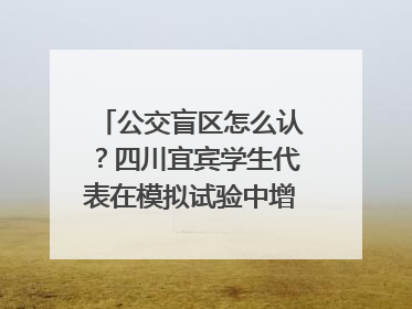 公交盲区怎么认？四川宜宾学生代表在模拟试验中增强乘车安全意识