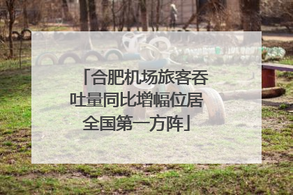 合肥机场旅客吞吐量同比增幅位居全国第一方阵