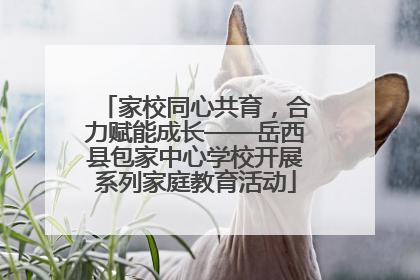 家校同心共育，合力赋能成长——岳西县包家中心学校开展系列家庭教育活动
