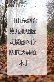 山东烟台第九批组团式援藏医疗队抵达聂拉木
