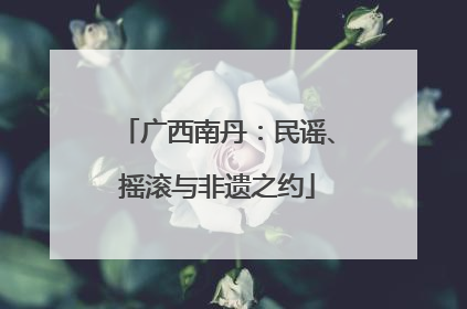 广西南丹：民谣、摇滚与非遗之约