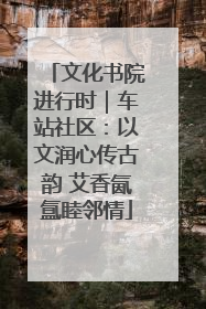 文化书院进行时｜车站社区：以文润心传古韵 艾香氤氲睦邻情