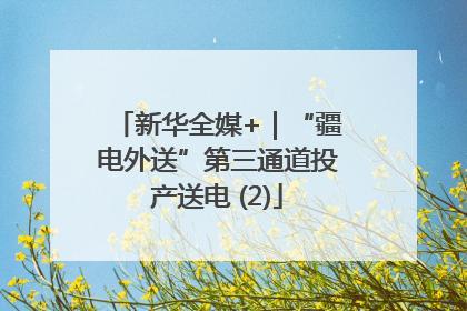 新华全媒+｜“疆电外送”第三通道投产送电 (2)