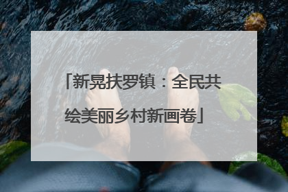 新晃扶罗镇：全民共绘美丽乡村新画卷