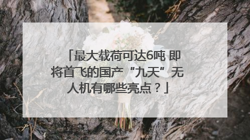 最大载荷可达6吨 即将首飞的国产“九天”无人机有哪些亮点？