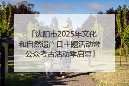 沈阳市2025年文化和自然遗产日主题活动暨公众考古活动季启幕