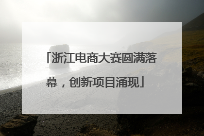 浙江电商大赛圆满落幕，创新项目涌现