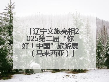 辽宁文旅亮相2025第二届“你好！中国”旅游展（马来西亚）