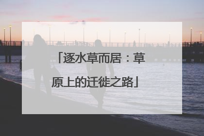 逐水草而居：草原上的迁徙之路