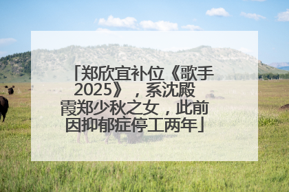郑欣宜补位《歌手2025》，系沈殿霞郑少秋之女，此前因抑郁症停工两年