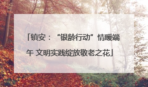 镇安：“银龄行动”情暖端午 文明实践绽放敬老之花