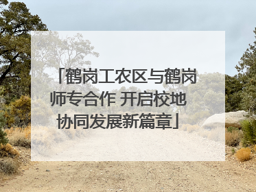 鹤岗工农区与鹤岗师专合作 开启校地协同发展新篇章