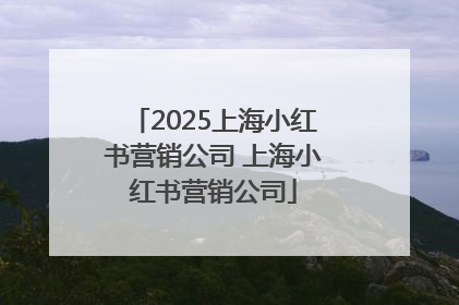 2025上海小红书营销公司 上海小红书营销公司