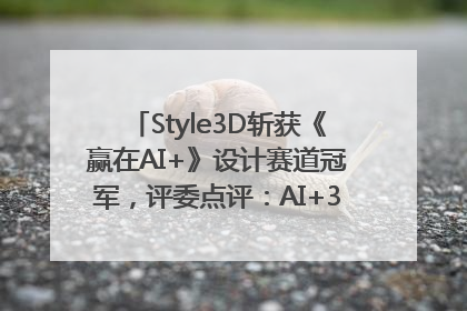 Style3D斩获《赢在AI+》设计赛道冠军，评委点评：AI+3D技术世界第一