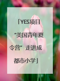 YES项目“美国青年夏令营”走进成都市小学